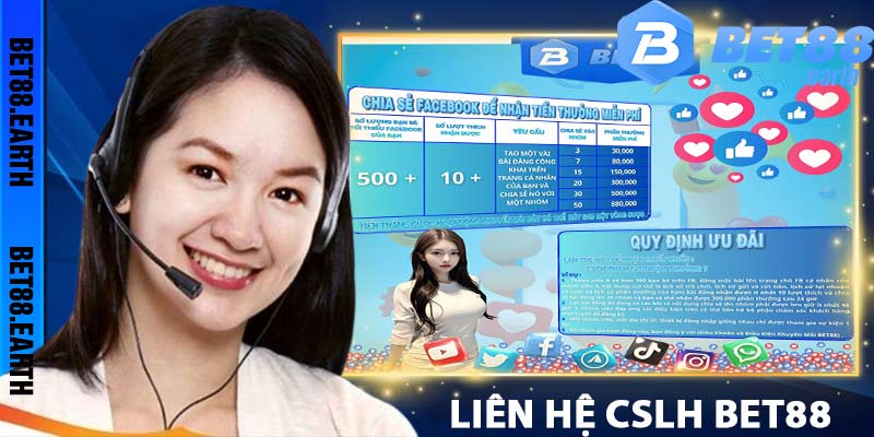 Cập Nhật Phương Thức Liên Hệ Bet88 Mới Nhất 2024