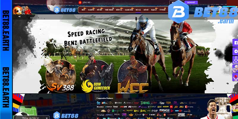 Sảnh Cá Cược Đá Gà Bet88 Trực Tuyến Siêu Tiện Lợi 2024